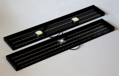 34" x 6" LED Spot (50w) & Strip Light Panel 2X
